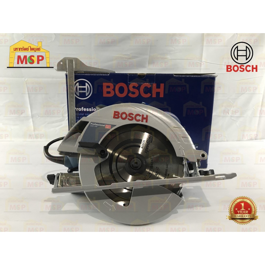 Bosch เลื่อยวงเดือน 7-1/4" GKS 190 1400W #06016230K0