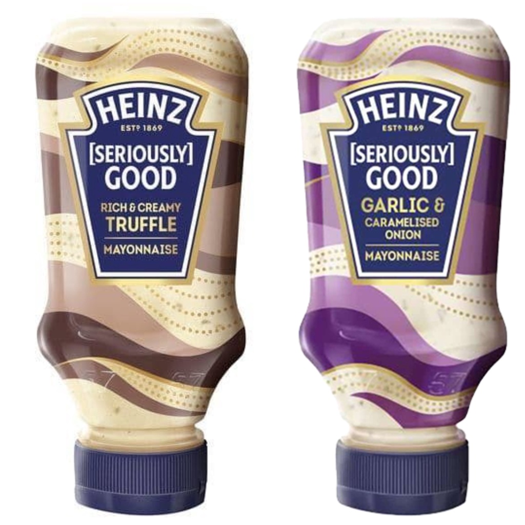 ไฮนซ์ อย่างจริงใจ Good Rich & Creamy [ Truffle Mayonite / Garlic & Caramelised Onion ] 220ml - XJ