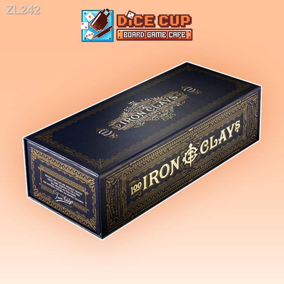❃☞[ของแท้] Iron Clays 100 - Printed Box Board Game
