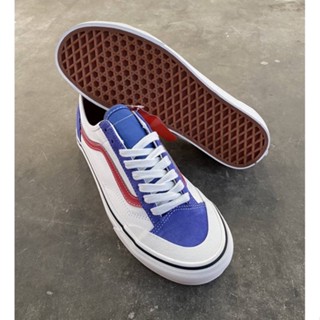 Vans Style 36 (size37-44) White Blue Red