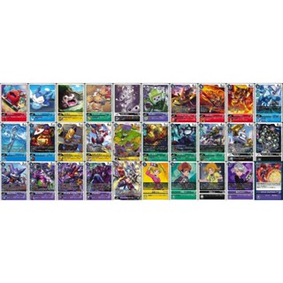 DIGIMON CARD GAME แยกใบ ภาษาญี่ปุ่น BT12 ระดับ U