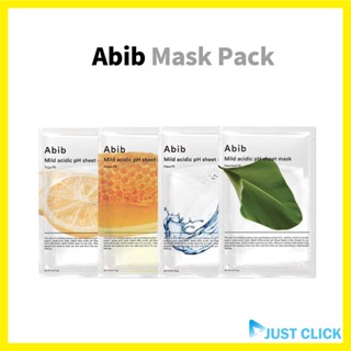 [Abib] Mild Acidic pH Sheet Mask 5 Types 30ml Gummy Sheet #ABIB