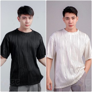 เสื้อยืดแขนสั้น oversize_รุ่น Wave