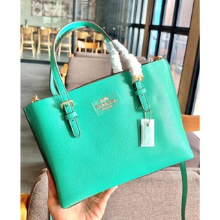 COACH MOLLIE TOTE 25 กระเป๋าหิ้วหรือสะพายข้างได้ หนังแท้สวยนิ่มมือดีมากๆ