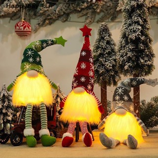 &lt;Happybay&gt; Merry Christmas ตุ๊กตาเอลฟ์ ไร้หน้า เรืองแสง LED ของขวัญปีใหม่ สําหรับเด็ก ลดราคา