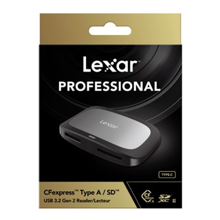 Lexar Professional Cfexpress Type A/SDXC Reader USB3.2