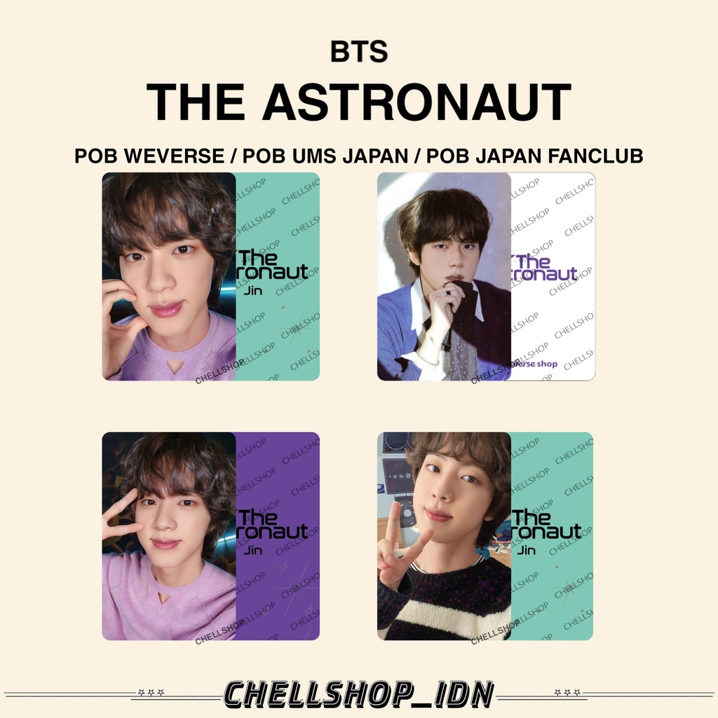 BTS JIN The Astronaut JPFC ラッキードロー 限定品-