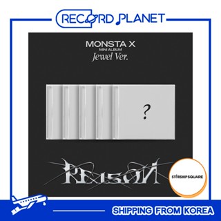 [POB] MONSTA X - REASON The 12th Mini Album (Jewel ver.) + Free Gift