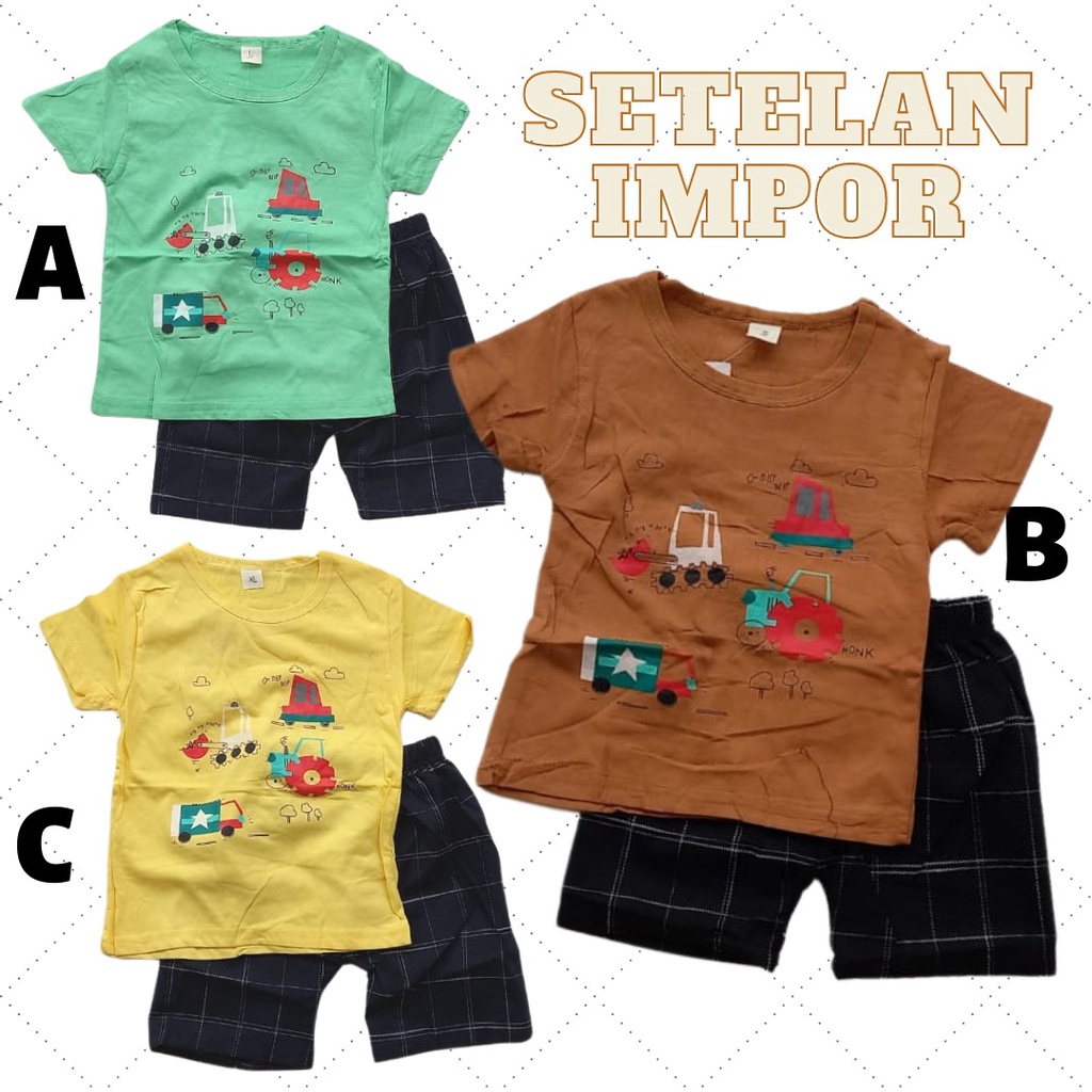KATUN PUNCAK 5.5 P530 เด็กทารกกางเกงผ้าฝ้ายชุด 1,2, 3 ปีแฟชั่น / เล่น / ชุดเชิญเด็กทารกเด็กนําเข้า G