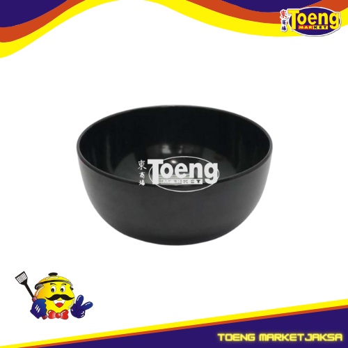 7 นิ้ว BLACK SRITHAI VANDA MELAMINE BOWL