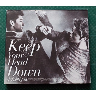 อัลบั้ม TVXQ! - Keep Your Head Down Album ของแท้ แกะแล้ว ไม่มีการ์ด ไม่มีโปสเตอร์ พร้อมส่ง CD Kpop