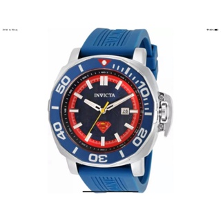 นาฬิกา INVICTA MENS 35078 QUARTZ DC COMICS LIMITED EDITION SUPERMAN พร้อมกล่อง (ใหม่)