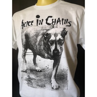 เสื้อยืดเสื้อวงนำเข้า Alice in Chains The 3 Legged Dog Heavy Metal Alternative Grunge Hard Rock Style Vintage T-shi_22