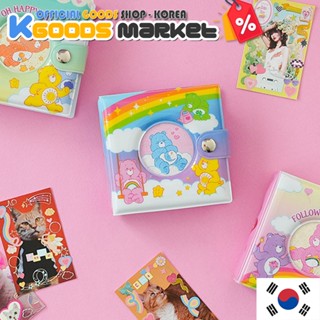 Daiso Korea Card 3-Hole Binder Photo อัลบั้มรวบรวมหนังสือ Care Care Bears