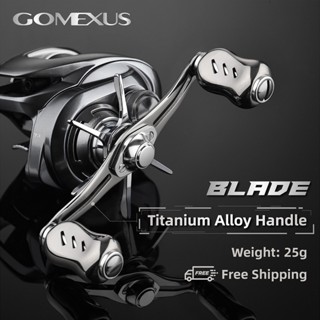 โกเม็กซัส(Gomexus) Blade อุปกรณ์รอกมือจับ 100มม.สําหรับ Shimano Curdo Daiwa Alphas Ul Finesse รอกม้วนสําหรับคันเบ็ดตกปลา TH100