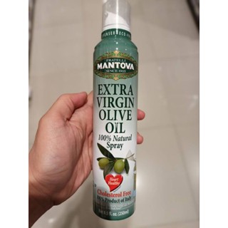 Mantova Extra Virgin Oil Spray  น้ำมันมะกอกธรรมชาติแบบฉีด 250 กรัม