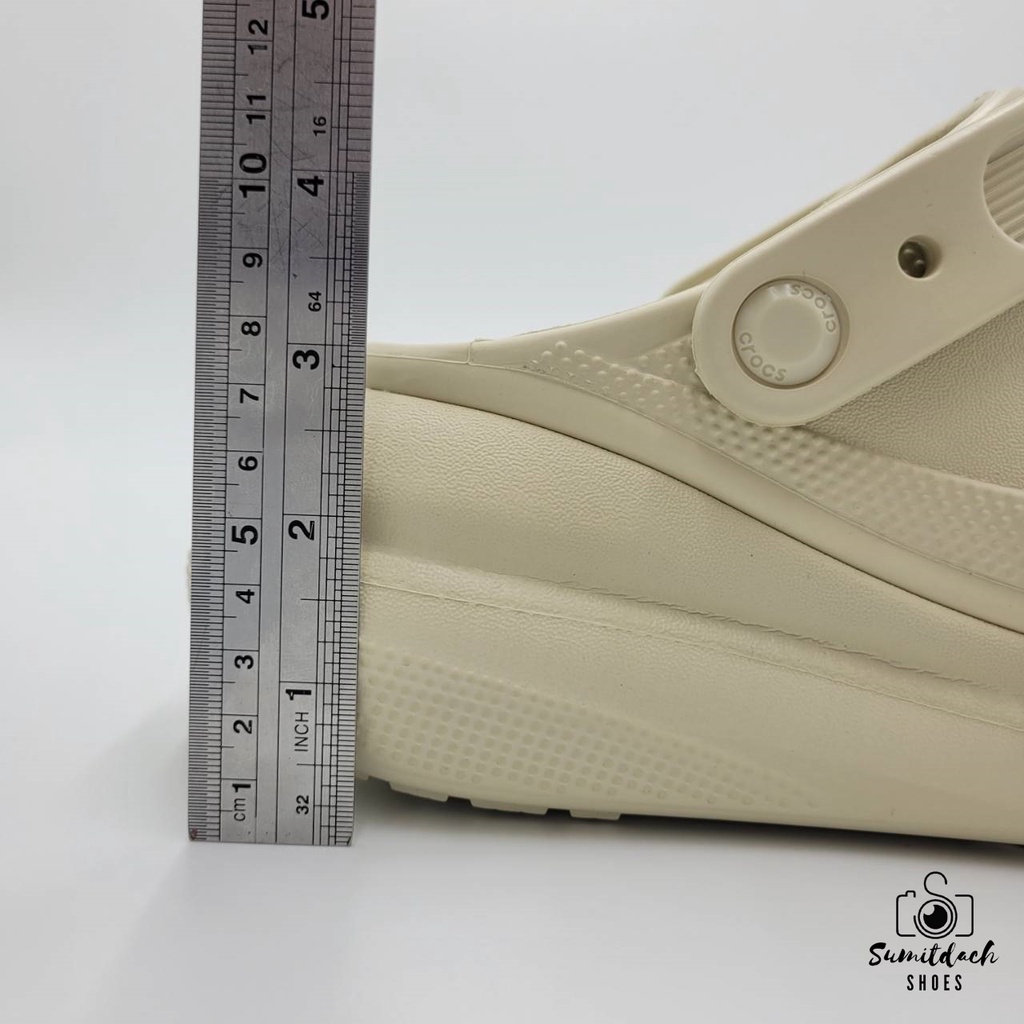 พร้อมส่ง !!! รองเท้าลำลองแฟชั่น สไตล์ Crocs Classic Crush Clog (Unisex)