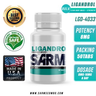 Sarms Combo Ligandrol LGD-4033 8mg 50 tabs