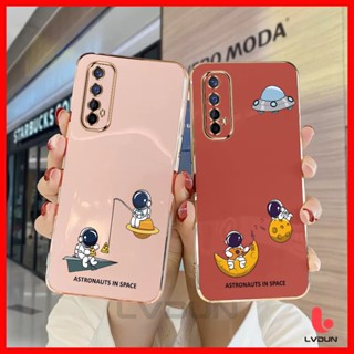 เคส Realme 7 Realme Narzo 20Pro Realme 7Pro C17 C21Y C25Y C30S C33 C35 Astronaut Soft Case 2B-XQ