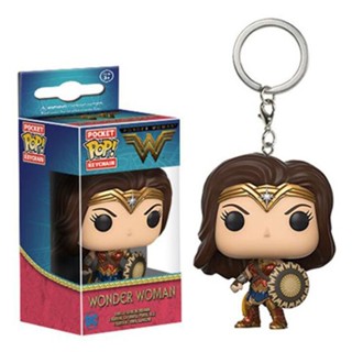 Funko พวงกุญแจ ฟิกเกอร์ DC Wonder Woman ภาพยนตร์ Wonder Woman