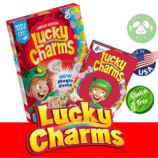 Lucky Charms Cereal with Marshmellows 326g  422g,  ซีเรียล ลักกี้ชามส์ พร้อมส่ง (Exp.July 2023)