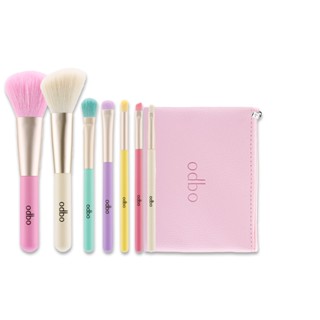 Odbo Perfect Brush Beauty Tools #OD8-193 : โอดีบีโอ แปรงแต่งหน้า แปรง+กระเป๋า x 1 ชิ้น alyst