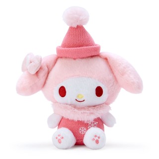 B[ส่งตรงจากญี่ปุ่น] ตุ๊กตา Sanrio My Melody (ถักนิตติ้ง) ตัวละครญี่ปุ่น Sanrio