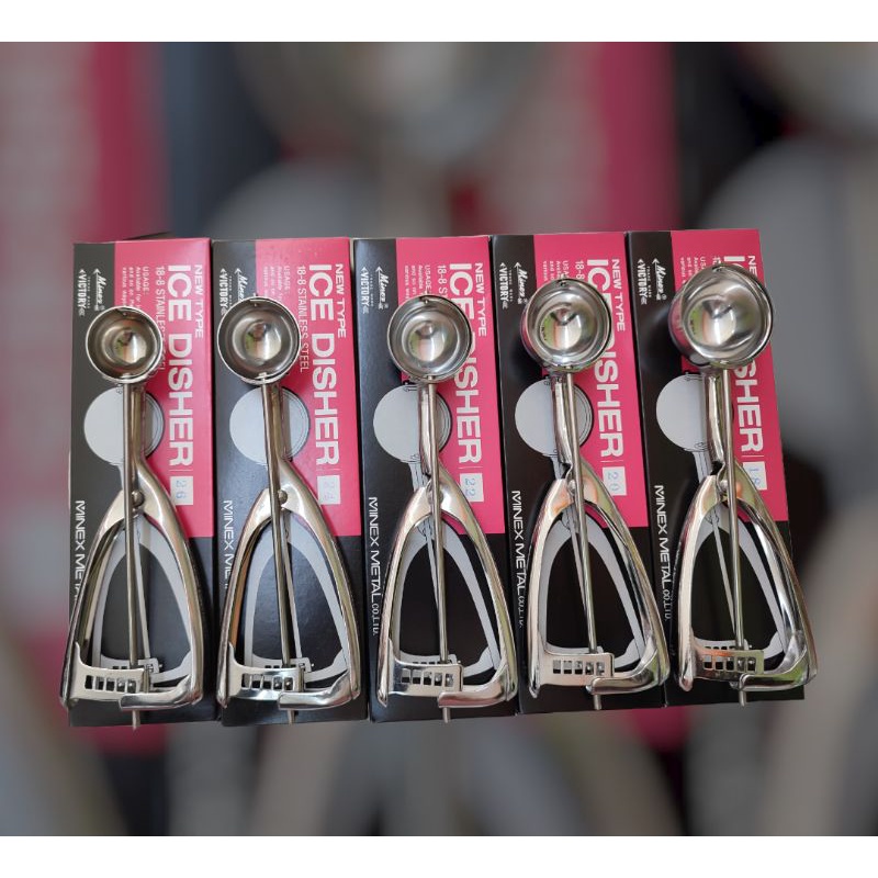 MINEX HEAVY DUTY ICE CREAM SCOOP / STAINLESS STEEL ICE CREAM SCOOP / SKOP AISKRIM