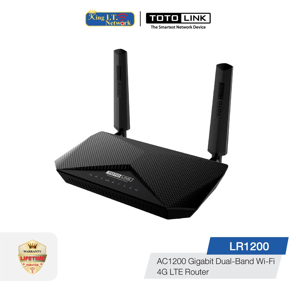 TOTOLINK (LR1200) AC1200 Wireless Dual Band 4G LTE Router