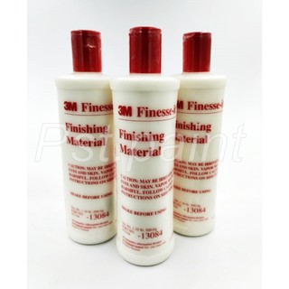 น้ำยาขัดเงา 3M ฝาแดง ขัดละเอียด กลบรอย เคลือบเงา สีรถยนต์ มอเตอร์ไซด์ Finishing Material 500g