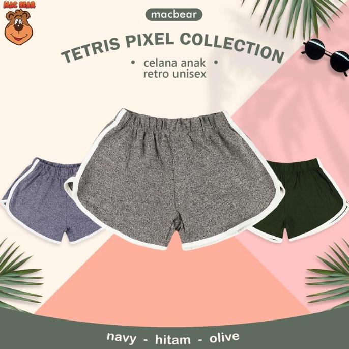 MacBear กางเกงเด็ก Tetris Crystall Unisex