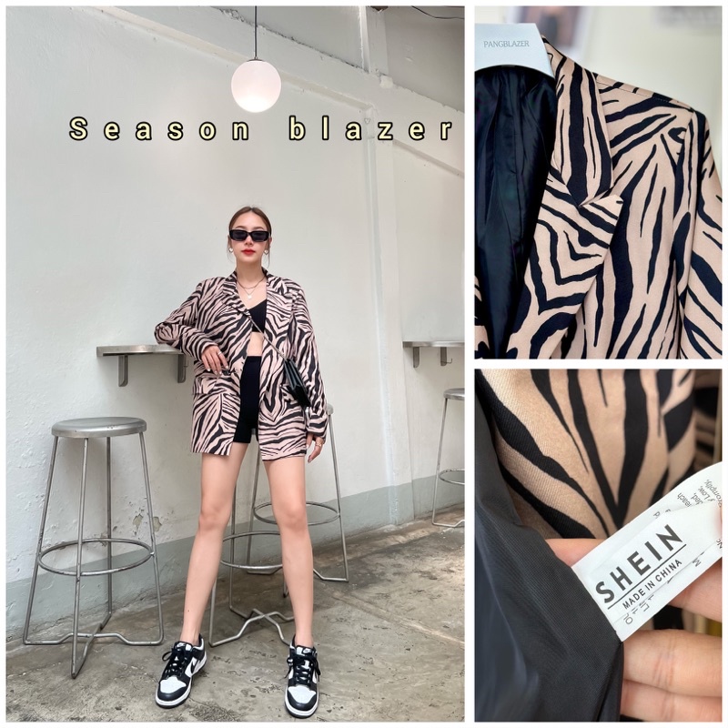 New New 𝙎𝙚𝙖𝙨𝙤𝙣 เสือ blazer suit