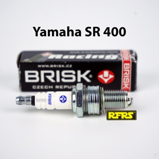 หัวเทียน BRISK COPPER RACING แกนทองแดง Yamaha SR 400 Spark Plug (C41L) รองรับทุกน้ำมัน