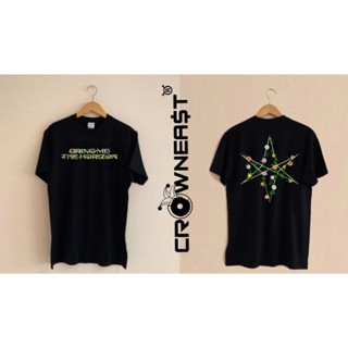 เสื้อยืดพรีเมี่ยม พิมพ์ลายดอกไม้ Bmth FLOWER HEX