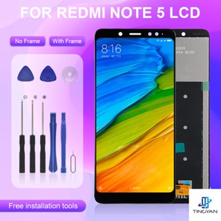 แผงหน้าจอสัมผัสดิจิทัล lcd 5.99 นิ้ว พร้อมกรอบ สําหรับ Xiaomi Redmi Note 5 Pro Redmi Note 5