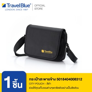 Travel Blue กระเป๋าสะพายข้าง 5018404008312 City Pouch - สีดำ