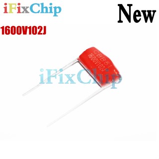 10PCS CBB 1600V102J 1NF 0.001UF 1.6KV 102J 1600V Pitch 15mm CBB Polypropylene Film Capacitor