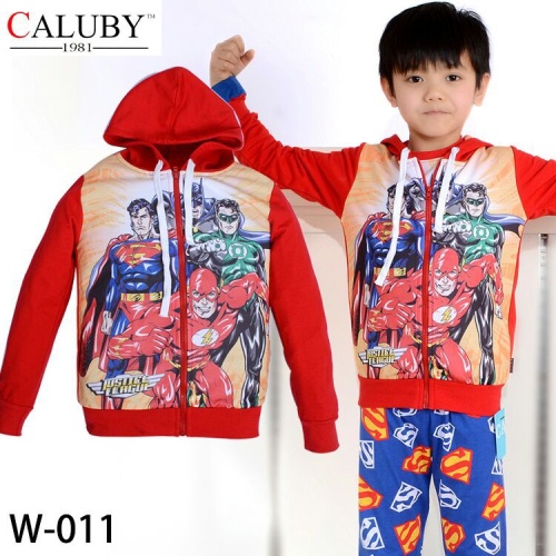 เสื้อกันหนาว Caluby Red Heroes Justice League