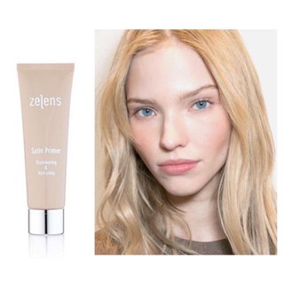 Beauty-Siam แท้ทั้งร้าน !! ไพรเมอร์ตัวเทพขนาดปกติ ZELENS SATIN PRIMER 30 ML.