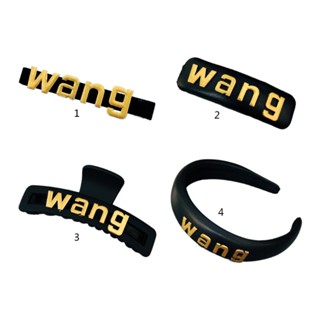 King Y2K สไตล์ Wang ตัวอักษร รูปร่าง กิ๊บติดผม ร้อนแรง ฤดูหนาว กรงเล็บผม หญิง เครื่องประดับผม หวาน เท่ สไตล์ ที่คาดผม