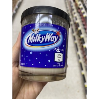 Milky Way Bread Spread ( Millky Way Brand ) 200 G. ผลิตภัณฑ์ ทาขนมปัง รสช็อกโกแลต และ รสนม ( ตรา มิลกี้ เว )