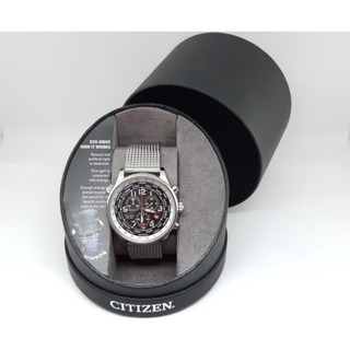 นาฬิกา CITIZEN MENS AT0361-81E ECO DRIVE CHRONOGRAPH พร้อมกล่อง (สภาพใหม่)