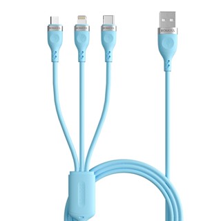 สายชาร์จ ROMOSS CB2541 3-In-One Data Cable