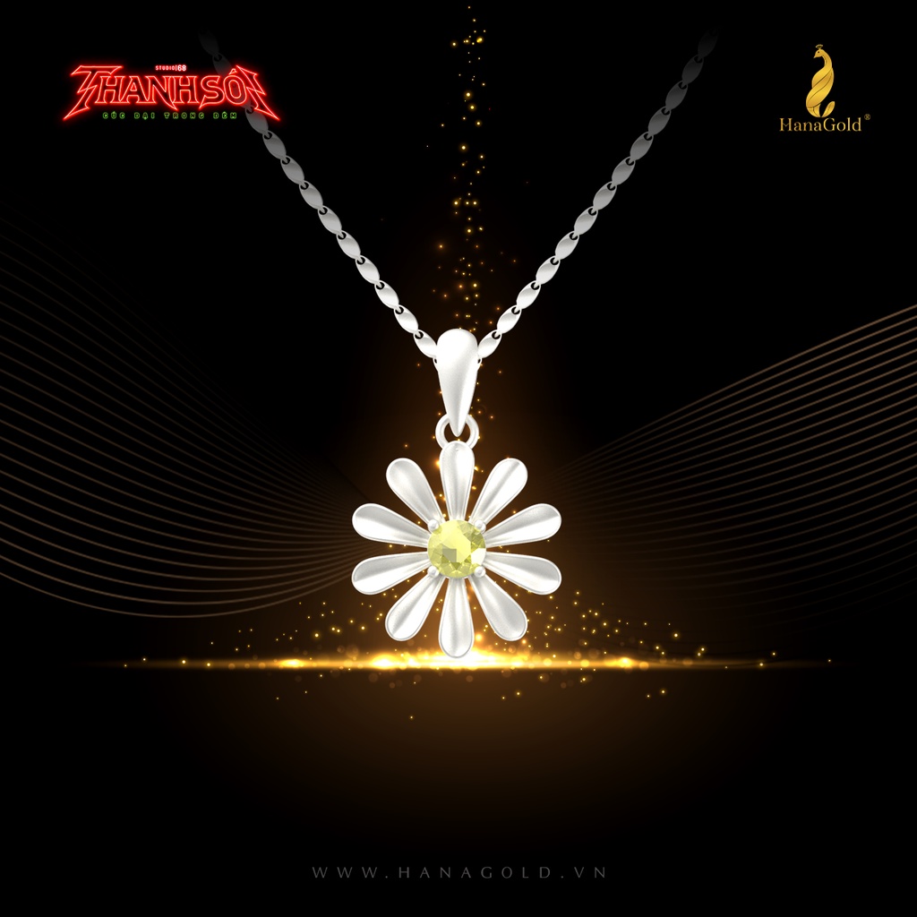 สร้อยคอเก๊กฮวย HanaGold x Wolf Bar