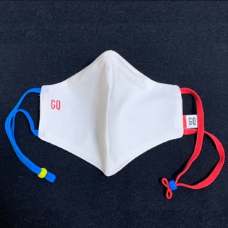 🔥ล้างสต๊อก GQ WHITE KIDS R/B(LIQUID-REPELLENT)REUSABLE MASK แมสจีคิว ของเด็ก