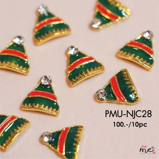 จิวติดเล็บ อะไหล่ติดเล็บ เพชรติดเล็บ Nail Jewelry  Christmas NJC28