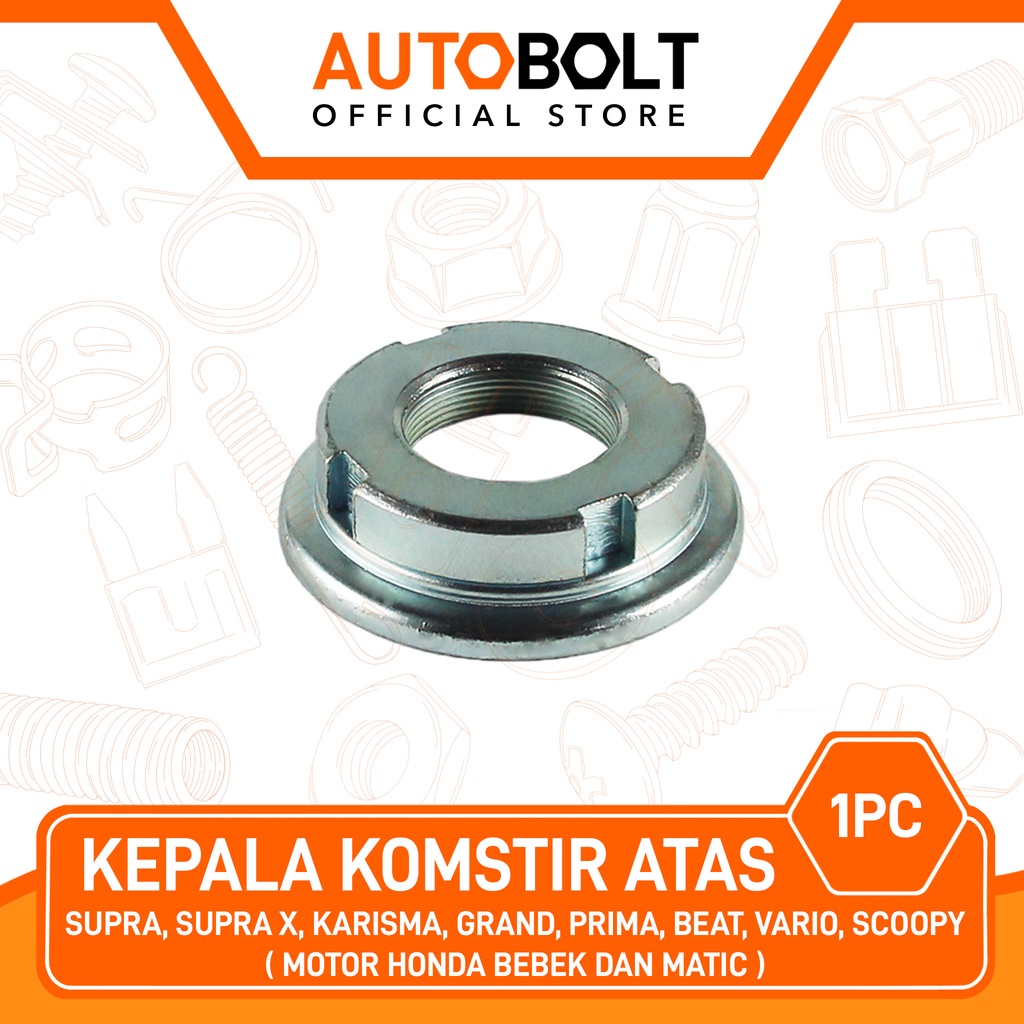 พวงมาลัยด้านบนสําหรับ Honda Matic Beat-คาร์บูเรเตอร์-Pop-FI-Street & Vario-110-125-150-Techno-CBS & 