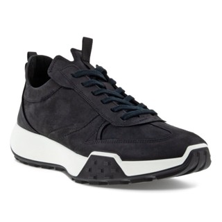 ECCO รงเท้าหนัง RETRO SNEAKER M Shoe ฺBLACK