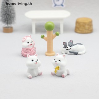 Home โมเดลแมวจิ๋ว นางฟ้า ขนาดเล็ก สําหรับตกแต่งสวน DIY