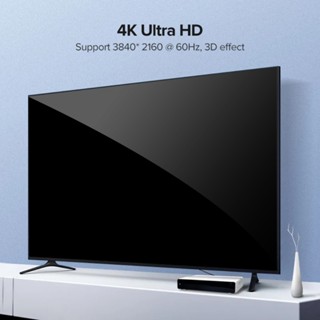 R* สายเคเบิลต่อขยาย แบบเกลียว 4K 60Hz เป็น MINI Micro Coiled ตัวผู้ เป็นตัวผู้